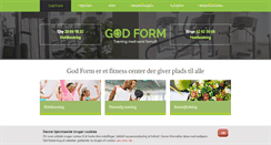 Desktop Screenshot of god-form.dk