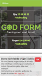 Mobile Screenshot of god-form.dk